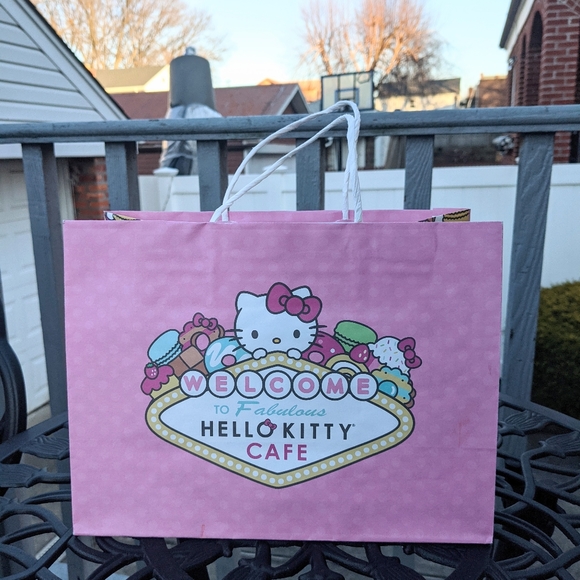 Sanrio Handbags - Hello Kitty Las Vegas Cafe Special Shopping Bag